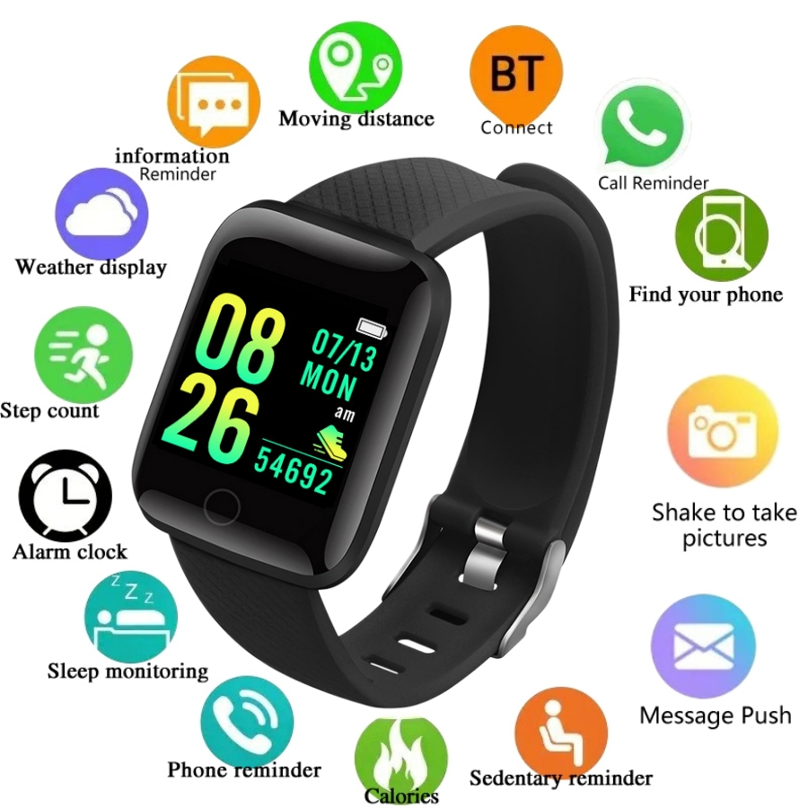 Watch Smart Y68 - Multifunctionele Smart Watch Voor Mannen Vrouwen