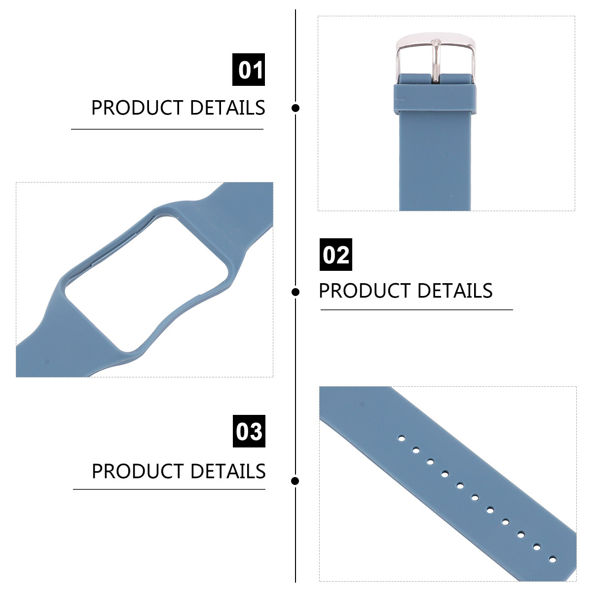 Smartwatch Premium Watches For Men - Smartwatch horlogeband, premium TPE, zacht en
