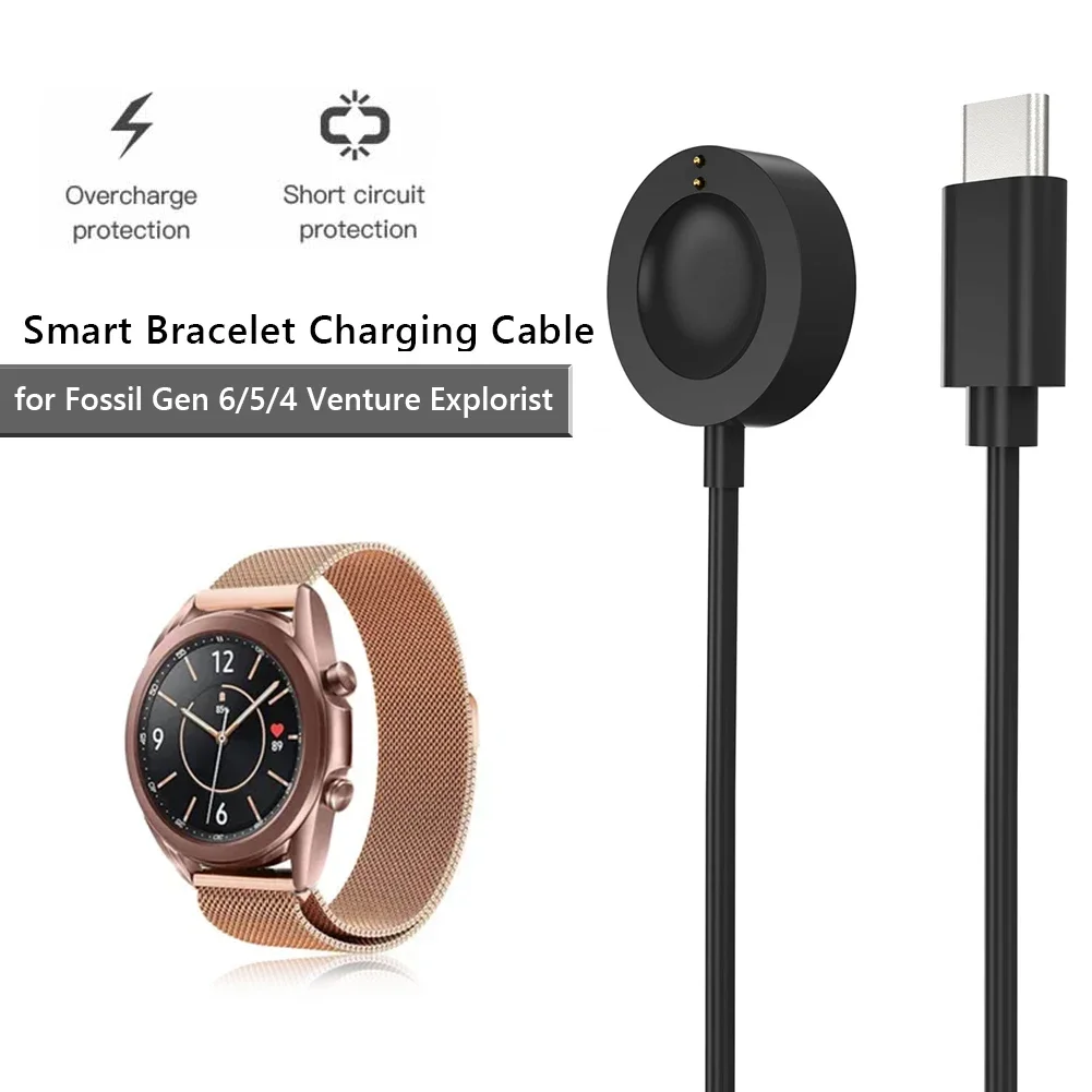 Fossil Watches Smartwatch Gen 5 - 1M USB Type-C Magnetisch snellader Dock