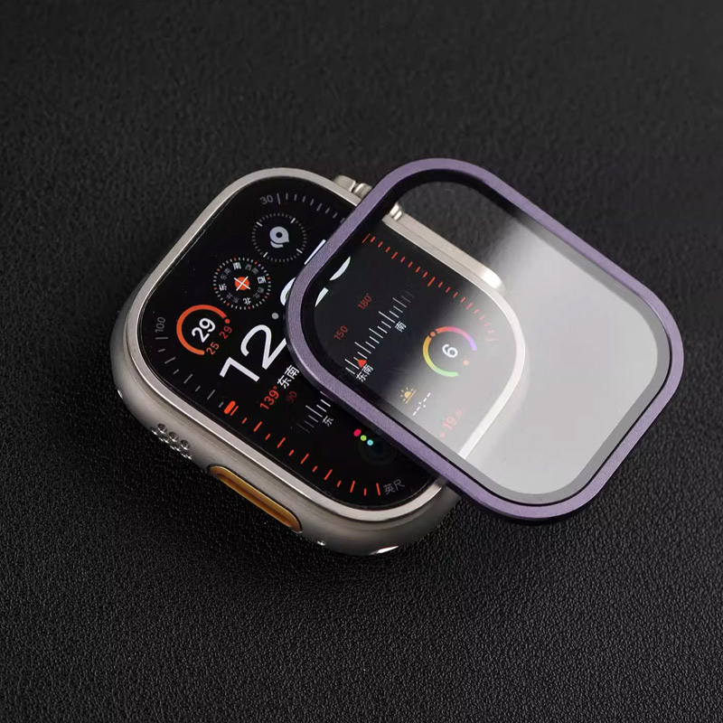 Smartwatch Watches For Mens - Gehard glas voor Apple Watch Ultra
