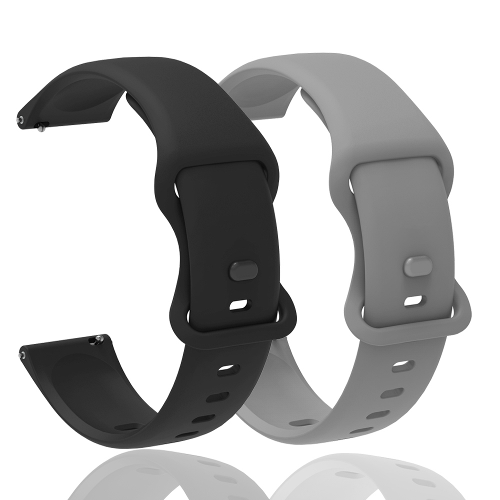 Titan Watches Smartwatch - 20mm 22mm Siliconen polsbandje Voor Polar