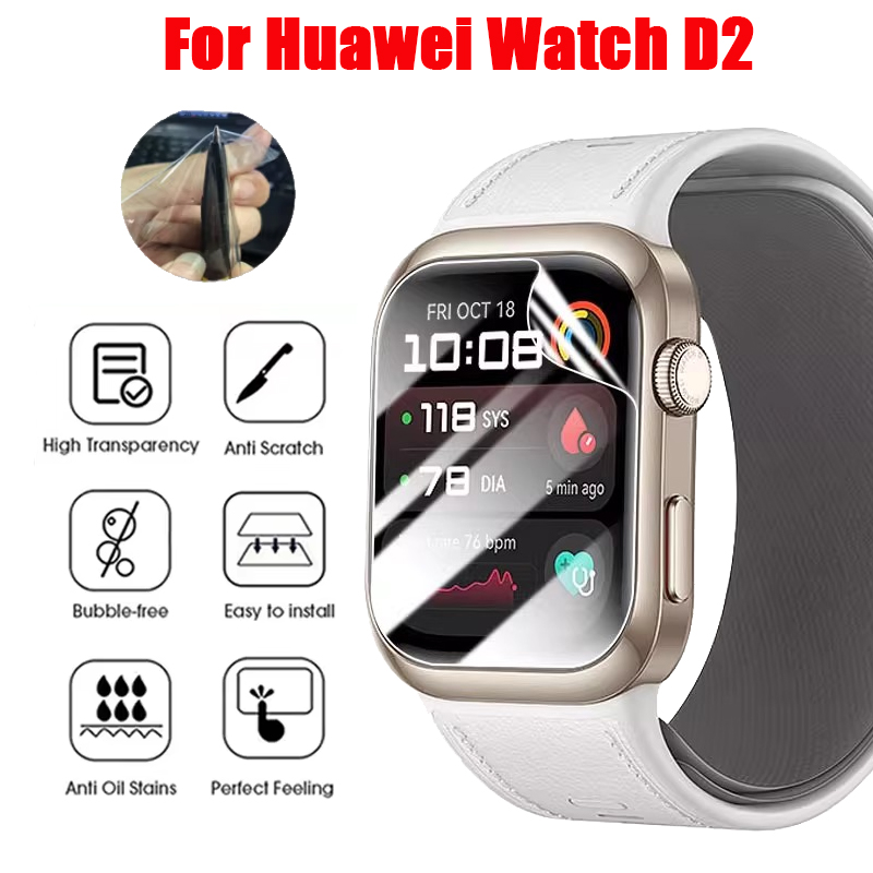 Smartwatch Watch Huawei - TPU Hydrogelfilm voor Huawei Watch D2