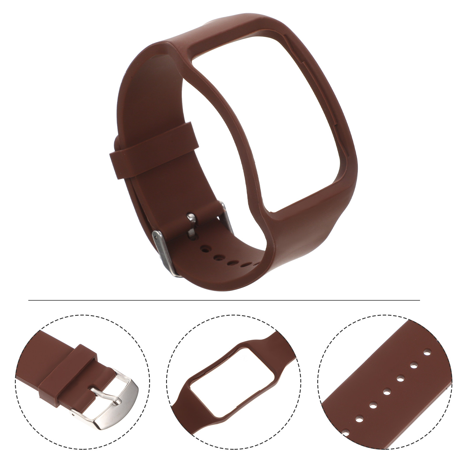 Smartwatch Premium Watches For Men - Smartwatch-horlogeband, premium TPE, zacht, comfortabel, slank