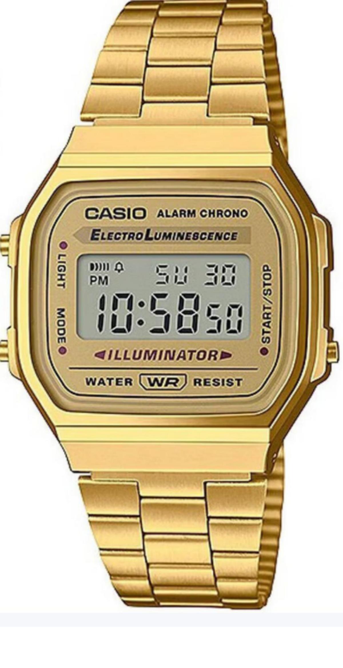 Vintage Digital Watch - CASIO Vintage klassiek klein vierkant digitaal