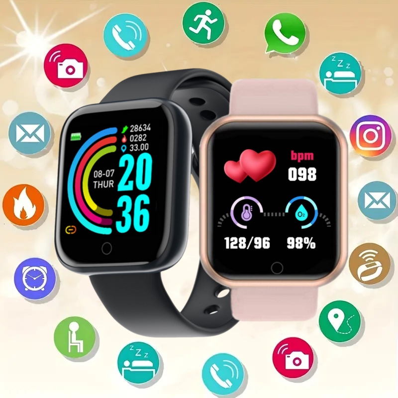 Smartwatch Watches For Mens - Smart Watch Bericht Herinner Muziek Controle