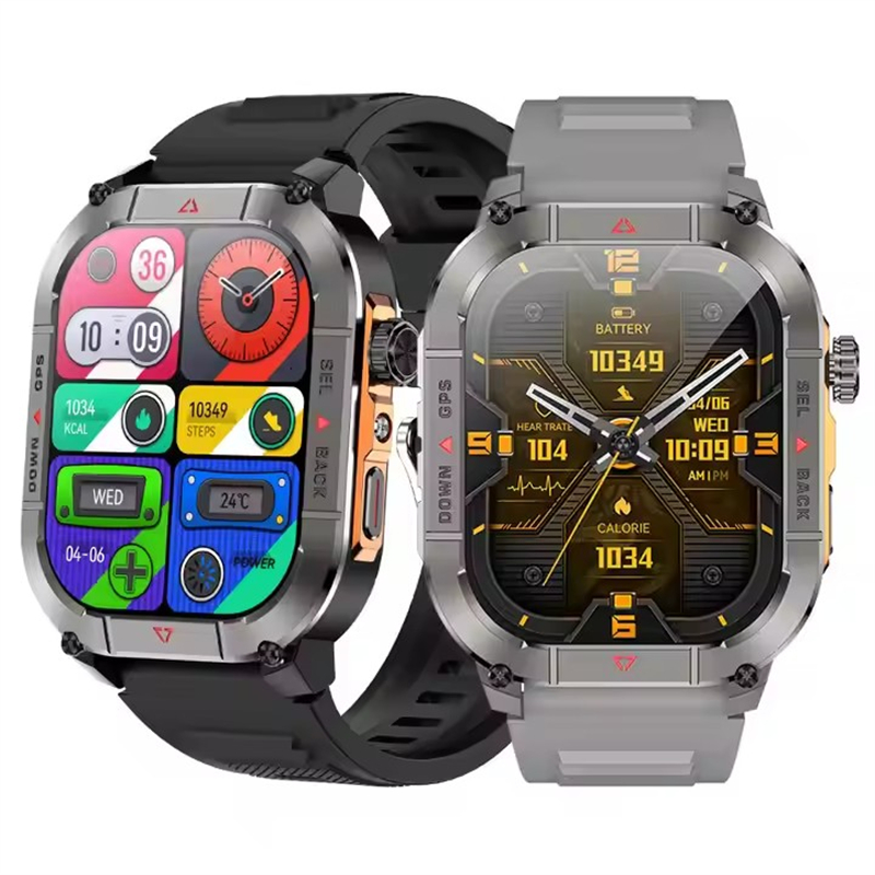 Smartwatch Health Watches - Nieuwe HK84 Mannen Smart Horloge AMOLED