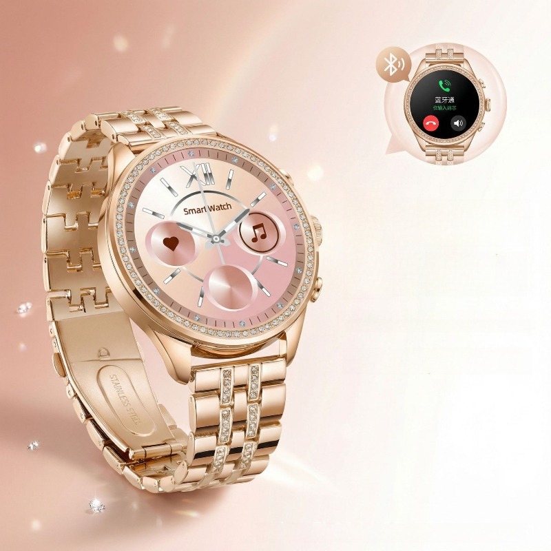 Smartwatch Health Watches - Exclusieve grensoverschrijdende levering van GEN9 diamantversierde