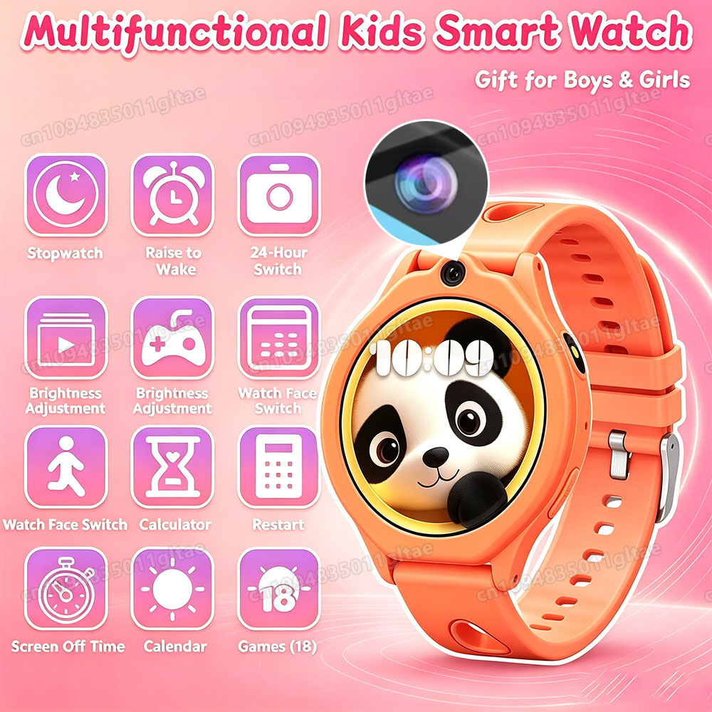 Smartwatch Watches Gift For Boys On Birthday - 2026 Nieuw Smartwatch voor Kinderen HD