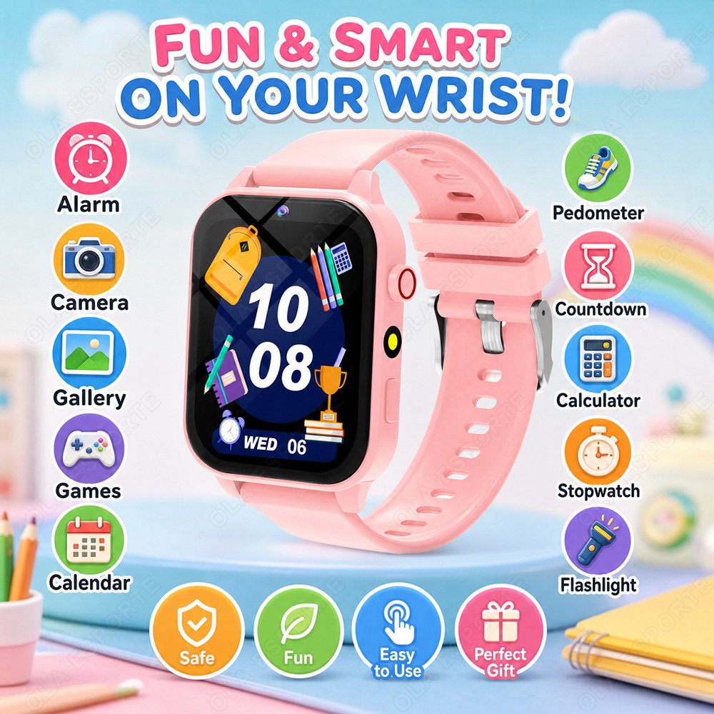 Smartwatch Watches Gift For Boys On Birthday - Nieuw Smartwatch voor Kinderen HD Touchscreen