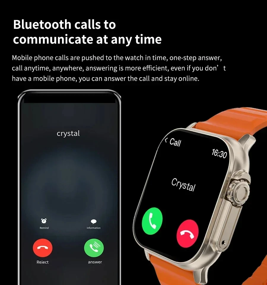 Nieuwe Watch T10 Ultra Smartwa - Smartwatch Watches For Mens recensie en prijs