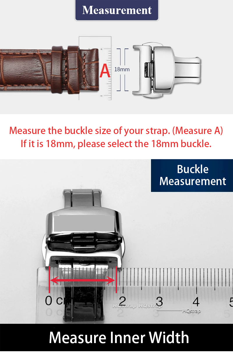 316L roestvrij staal vlinderge - Replacement Watch Bracelet recensie en prijs