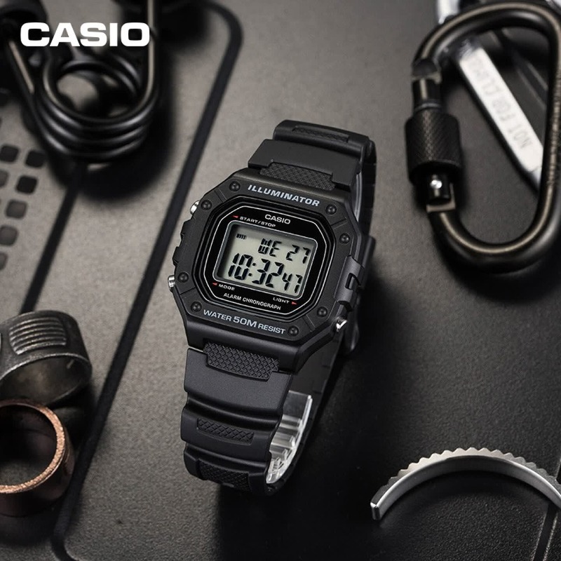 Origineel Casio W-218H-1A digi - Vintage Digital Watch recensie en prijs