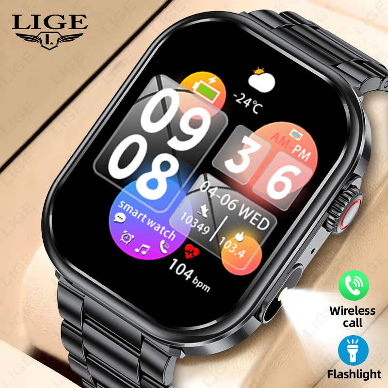 LIGE Smartwatch Heren 2026 Vol - Smartwatch Health Watches recensie en prijs
