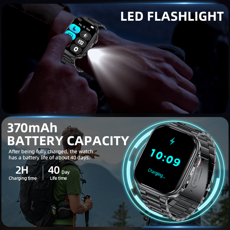 LIGE Smartwatch Heren 2026 Vol - Smartwatch Health Watches recensie en prijs