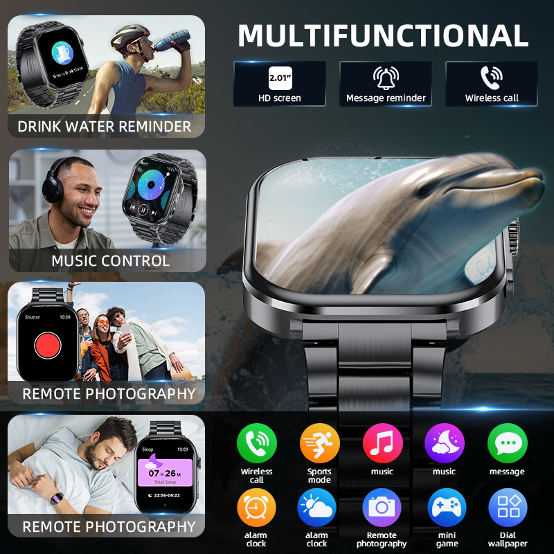 LIGE Smartwatch Heren 2026 Vol - Smartwatch Health Watches recensie en prijs