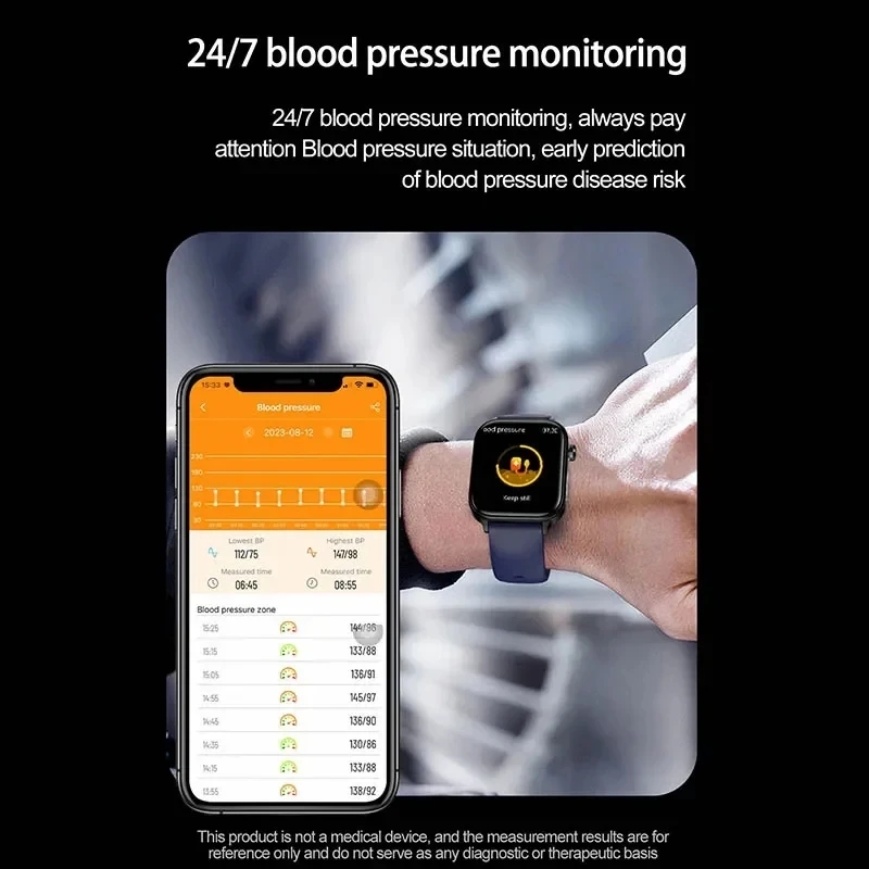 2025 Nieuwe ECG + PPG Monitori - Smartwatch Health Watches recensie en prijs