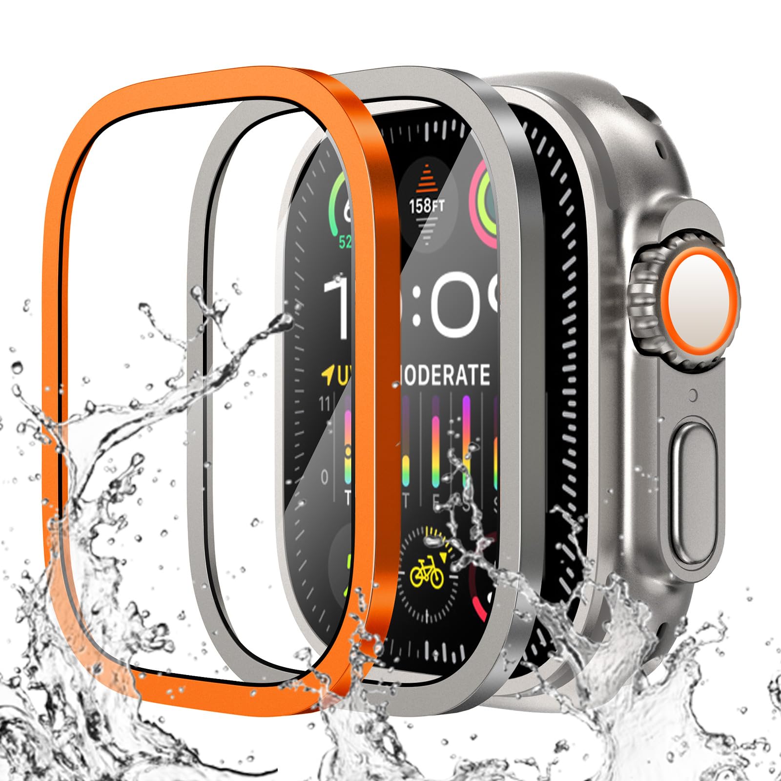 Gehard glas voor Apple Watch U - Smartwatch Watches For Mens recensie en prijs