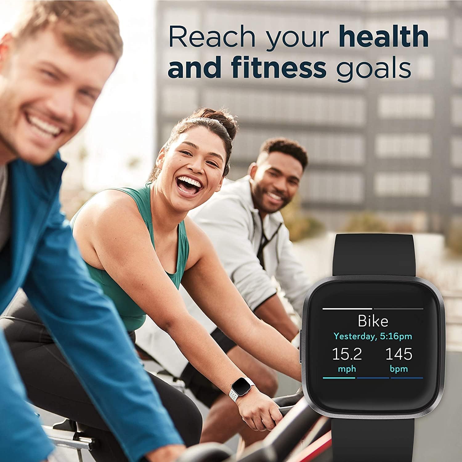 Fitbit Versa 2 smartwatch voor - Smartwatch Health Watches recensie en prijs
