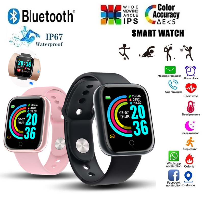 Multifunctioneel slim horloge  - Watch Smart Y68 recensie en prijs