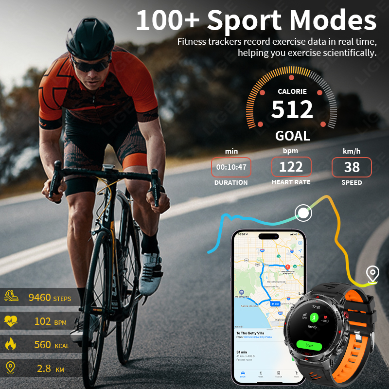 LUIK Nieuw Smart Watch Heren O - Smartwatch Premium Watches For Men recensie en prijs