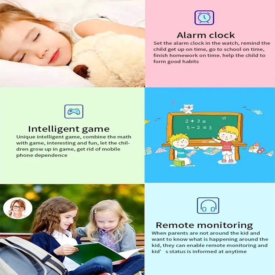 2026 Nieuwe 2G Simkaart Kinder - Smartwatch Watches Gift For Boys On Birthday recensie en prijs