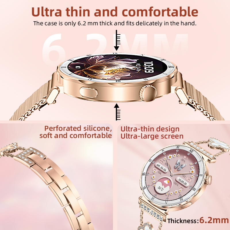 LIGE Nieuw Dames Smartwatch 1. - Smartwatch Health Watches recensie en prijs