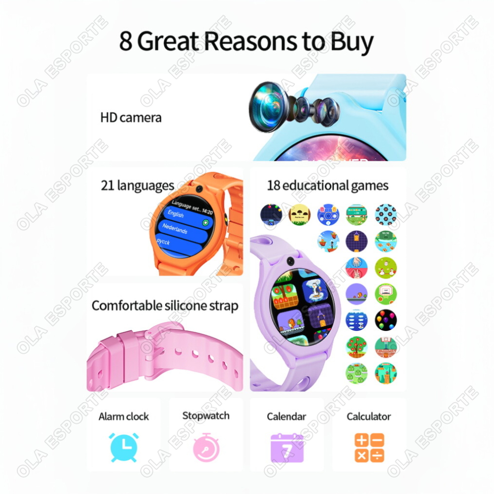 Nieuw Smartwatch voor Kinderen - Smartwatch Watches Gift For Boys On Birthday recensie en prijs