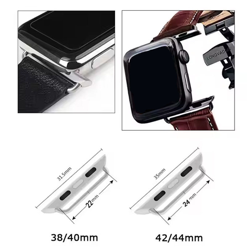 2 stuks roestvrijstalen connec - Replacement Watch Bracelet recensie en prijs