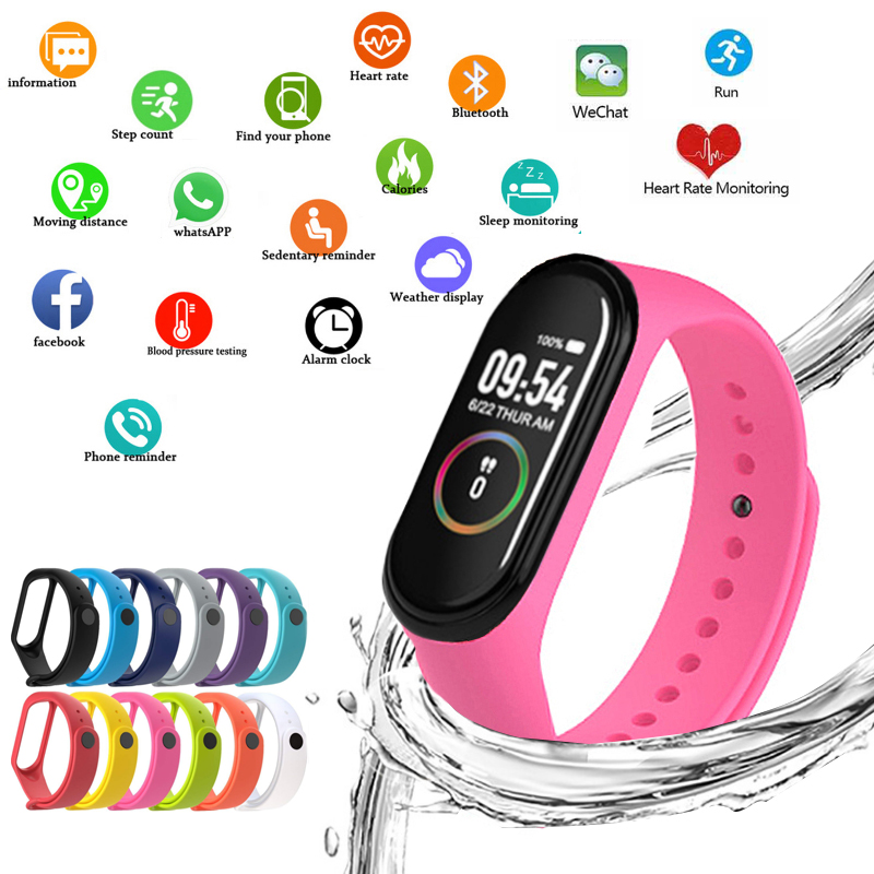 M4 Slimme Waaks Sport Polsband - Smartwatch Watches For Women Brands recensie en prijs
