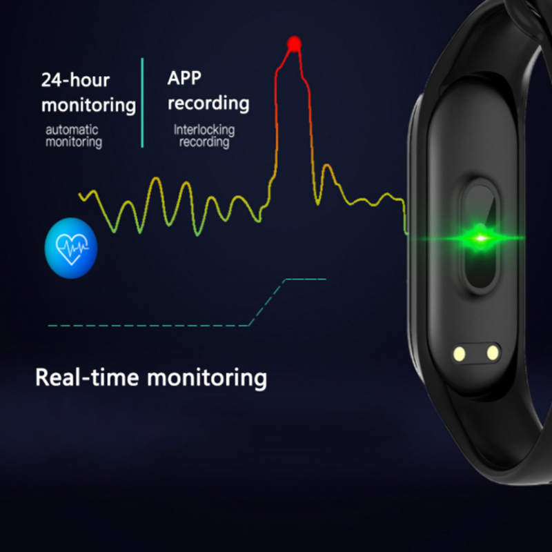 M4 Slimme Waaks Sport Polsband - Smartwatch Watches For Women Brands recensie en prijs
