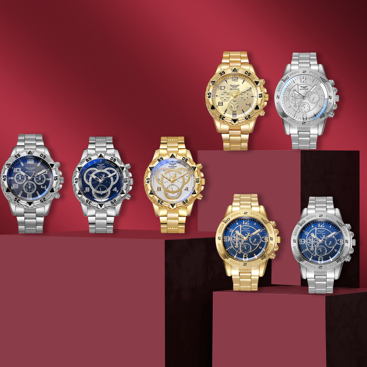 Herenhorloge, 7-delig, quartz, - Smartwatch Premium Watches For Men recensie en prijs