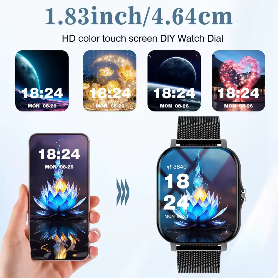 2026 Nieuwe Bluetooth Smartwat - Smartwatch Health Watches recensie en prijs