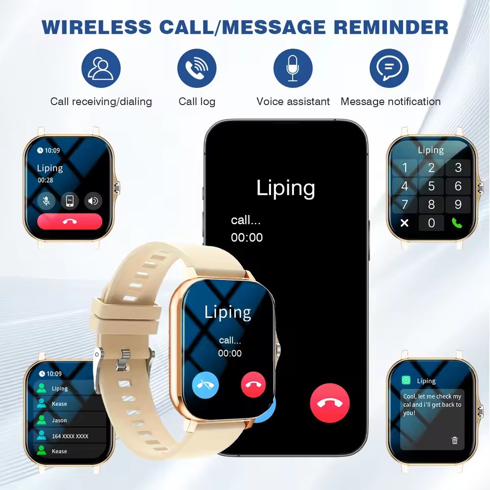 2026 Nieuwe Bluetooth Smartwat - Smartwatch Health Watches recensie en prijs