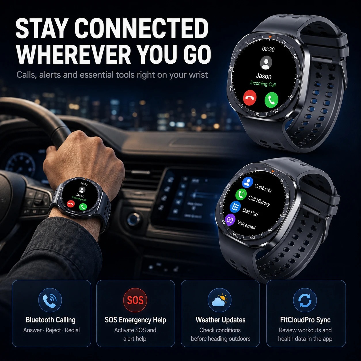 2026 Nieuwe Smartwatch Ultra 2 - Smartwatch Health Watches recensie en prijs