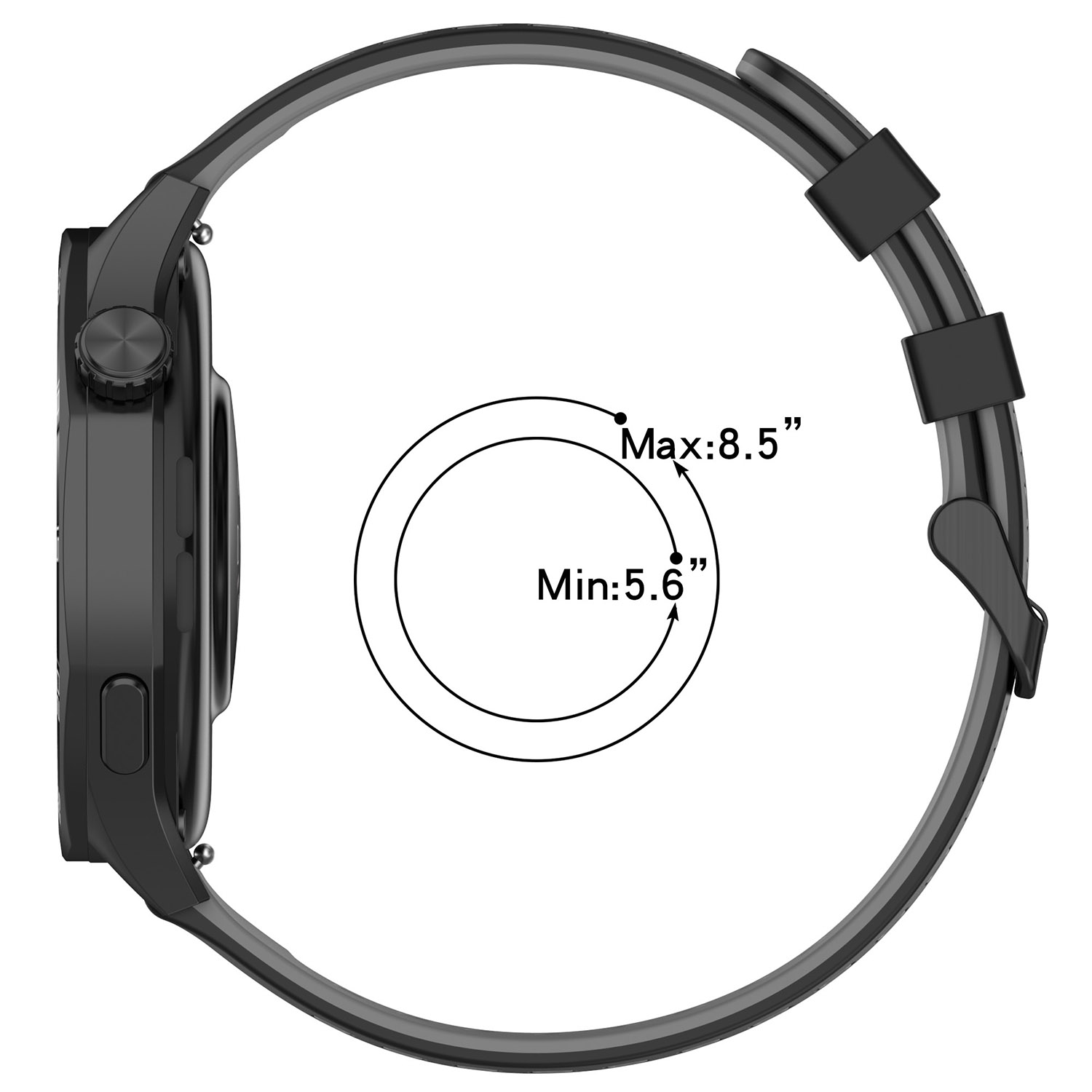 22mm Smart Horloge Band Voor P - Titan Watches Smartwatch recensie en prijs