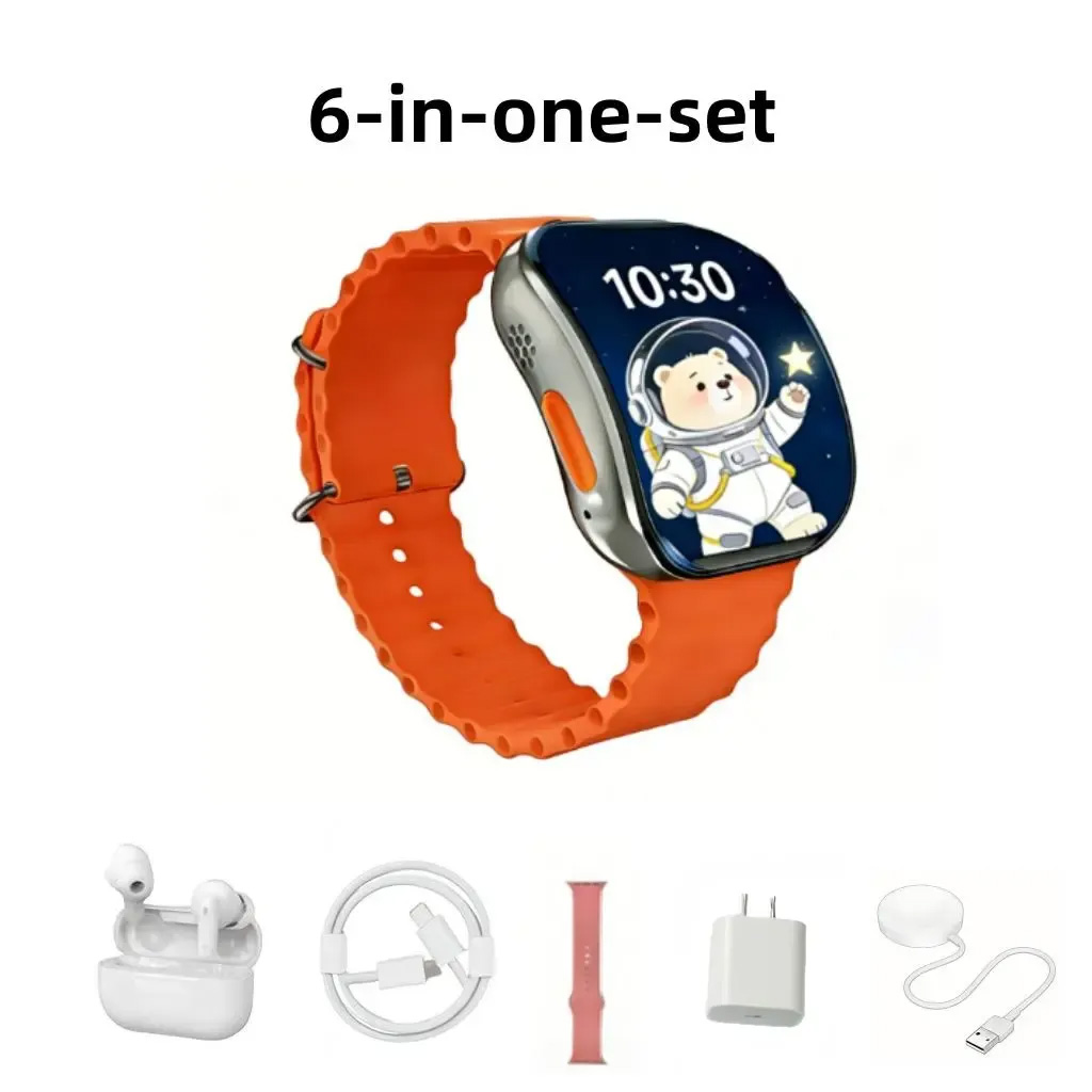 Premium 6-in-1 Smartwatch Set  - Smartwatch Premium Watches For Men recensie en prijs