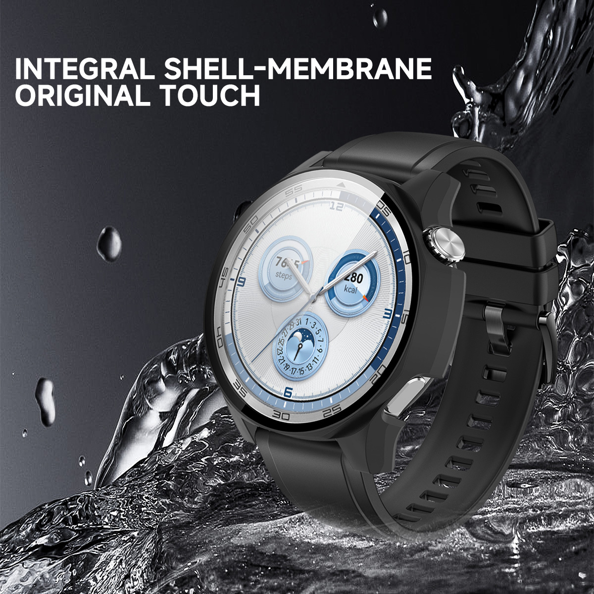 Gehard glazen hoesje voor Huaw - Smartwatch Watch Huawei recensie en prijs