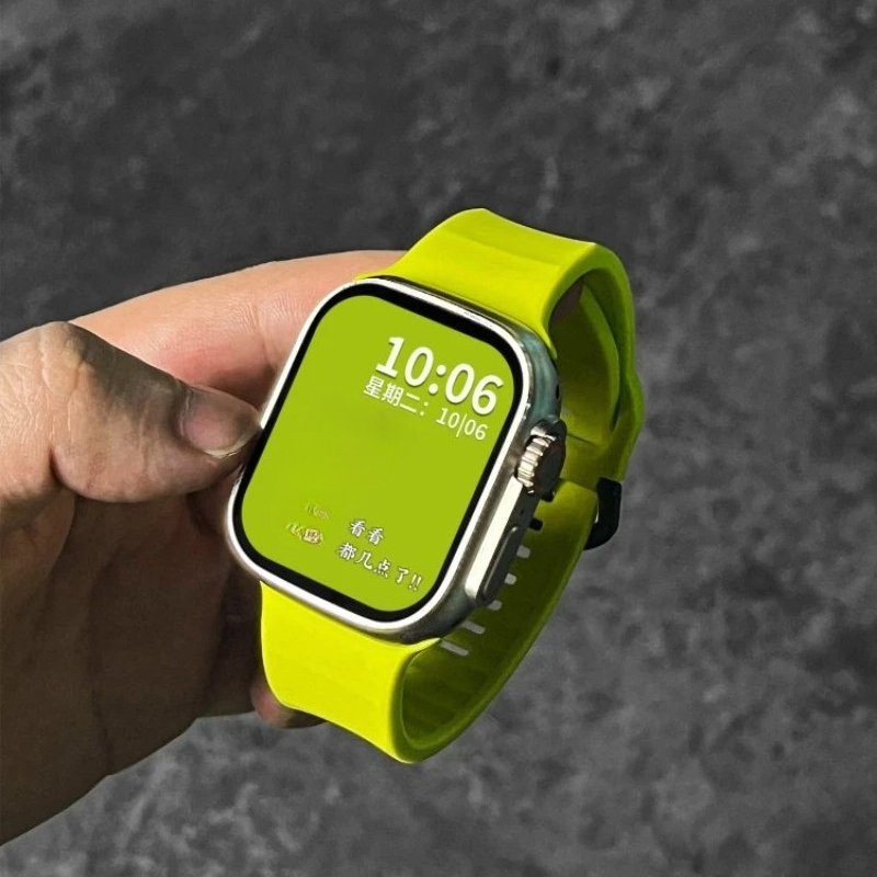 Premium zachte golvende silico - Smartwatch Premium Watches For Men recensie en prijs