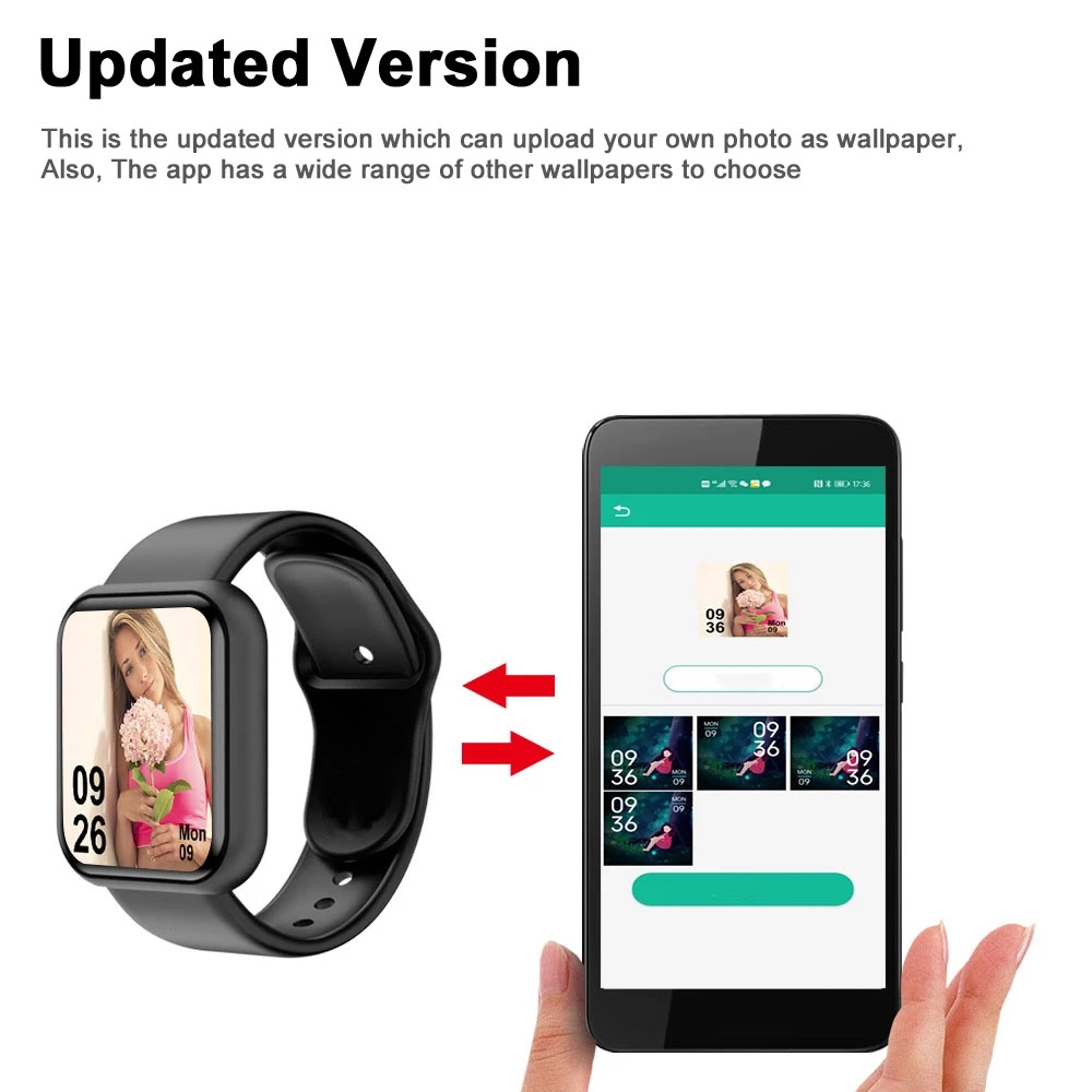 Smart Watch Dames Heren Muziek - Watch Smart Y68 recensie en prijs