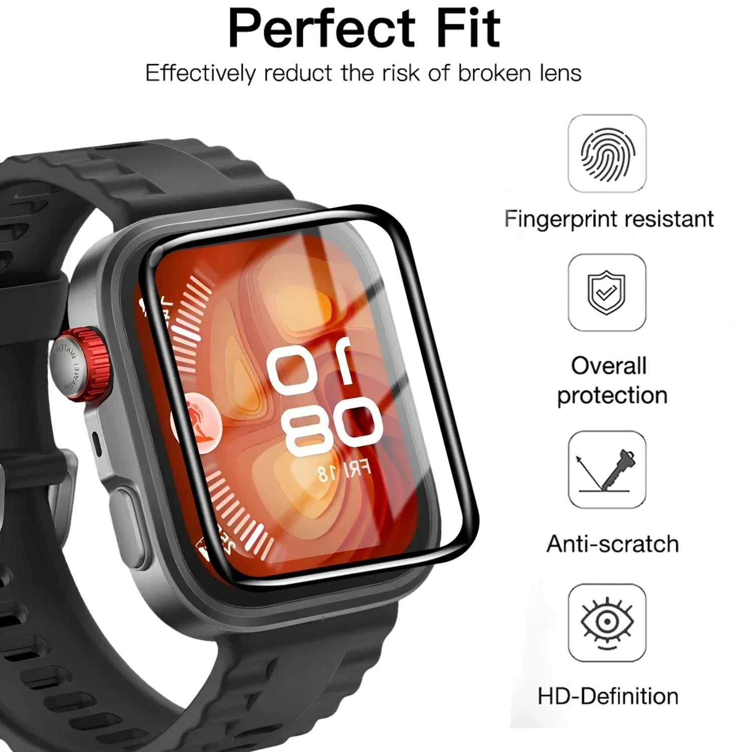 5 stks Gehard film Voor Huawei - Smartwatch Watch Huawei recensie en prijs