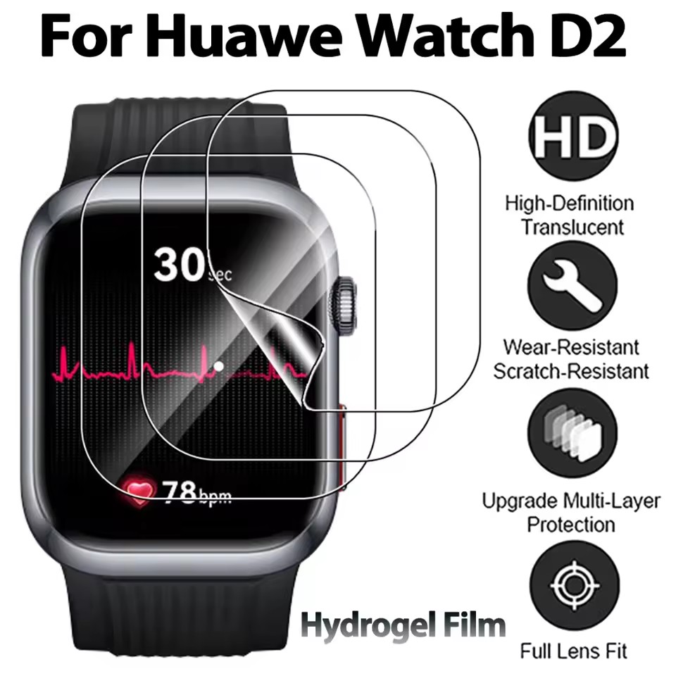 3 stks TPU Hydrogel Films voor - Smartwatch Watch Huawei recensie en prijs