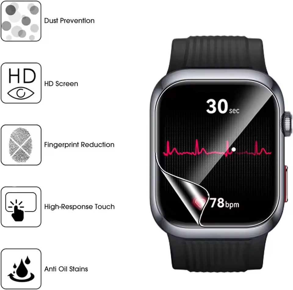 3 stks TPU Hydrogel Films voor - Smartwatch Watch Huawei recensie en prijs