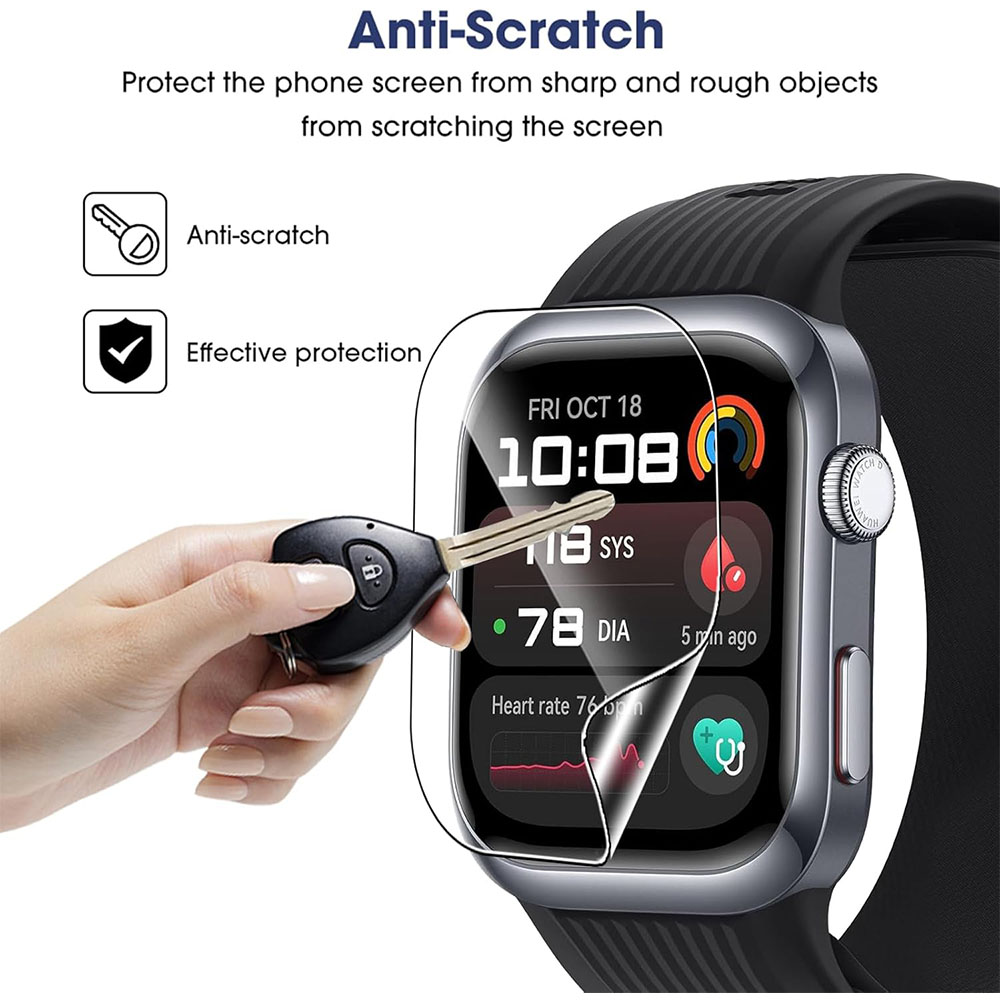 3 stks TPU Hydrogel Films voor - Smartwatch Watch Huawei recensie en prijs